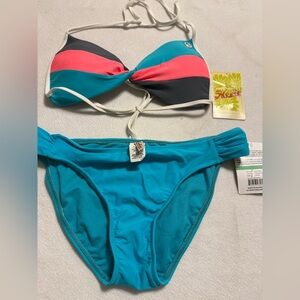 New Hobie Swim Bikini. Size Large.